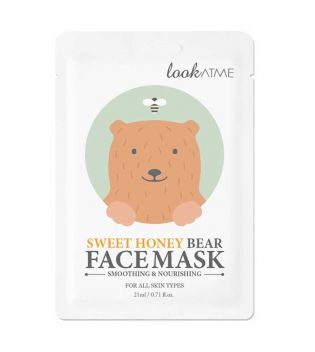 Look At Me - Glättende und pflegende Gesichtsmaske - Sweet Honey Bear
