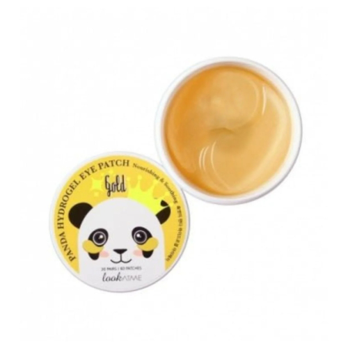 Look At Me - Panda Hydrogel Augenkonturpflaster - Gold