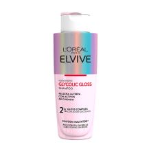Loreal Paris – Shampoo zur Behandlung von langanhaltendem Glanz Elvive Glycolic Gloss – Poröses und stumpfes Haar
