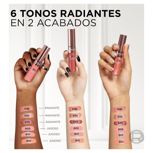 Loreal Paris - Flüssiges Rouge Lumi - 635 Glowy Worth It Medium
