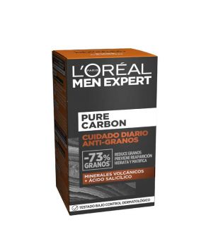 Loreal Paris - Tägliche Pflege gegen Pickel Pure Carbon Men Expert