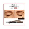 Loreal Paris - Infaillible Automatischer Augenbrauenstift Brows 24h Filling Triangular Pencil - 5.0: Light brunette