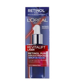 Loreal Paris - Nachtserum 0,2% reines Retinol Revitalift Laser