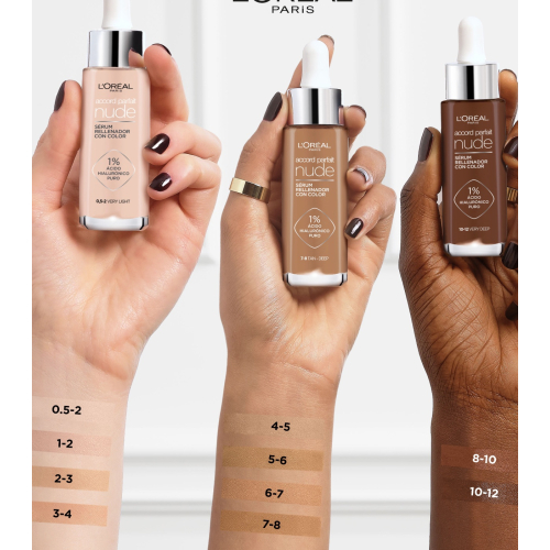 Loreal Paris - Getöntes Füllserum Accord Parfait Nude - 0,5-2: Very Light