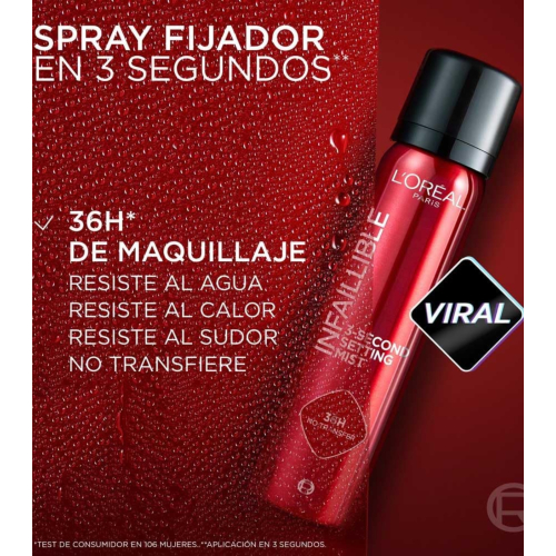 Loreal Paris - Make-up-Fixierspray Infalible - 75 ml