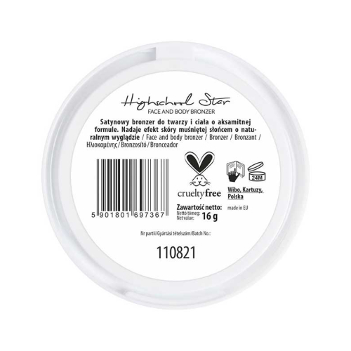 Lovely - *Back To School* – Powder Bronzer für Gesicht und Körper Highschool Star