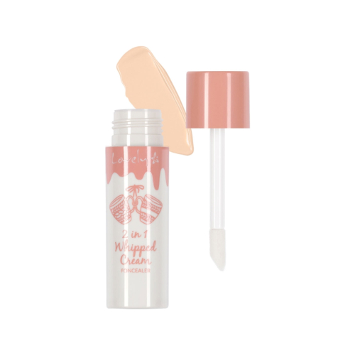 Lovely - *Cozy Feeling* – Foundation und Concealer 2 in 1 Whipped Cream - 01: Porcelain