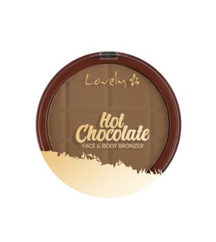 Lovely - *Cozy Feeling* – Puderbronzer für Gesicht und Körper Hot Chocolate
