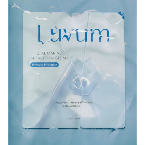 LUVUM - Feuchtigkeitsspendende Gesichtsmaske Glacial Marine Algae-PDRN