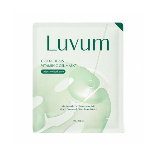 LUVUM - Aufhellende Gesichtsmaske Green Citrus Vitamin C