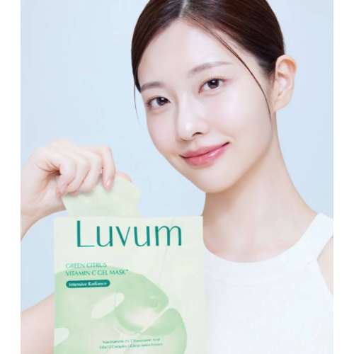 LUVUM - Aufhellende Gesichtsmaske Green Citrus Vitamin C