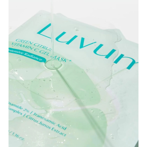 LUVUM - Aufhellende Gesichtsmaske Green Citrus Vitamin C