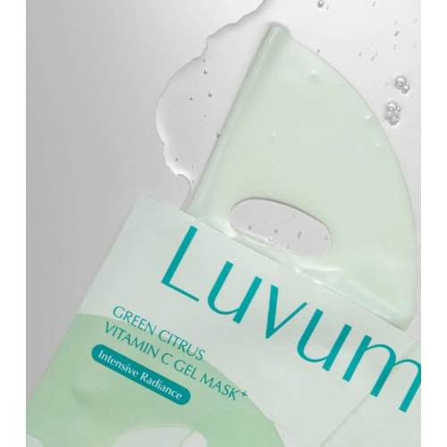 LUVUM - Aufhellende Gesichtsmaske Green Citrus Vitamin C