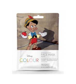Mad Beauty – *Disney Colour* – Pinocchio-Gesichtsmaske – Apfel