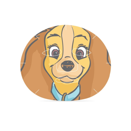Mad Beauty - *Lady and the Tramp* - Gesichtsmasken-Duo