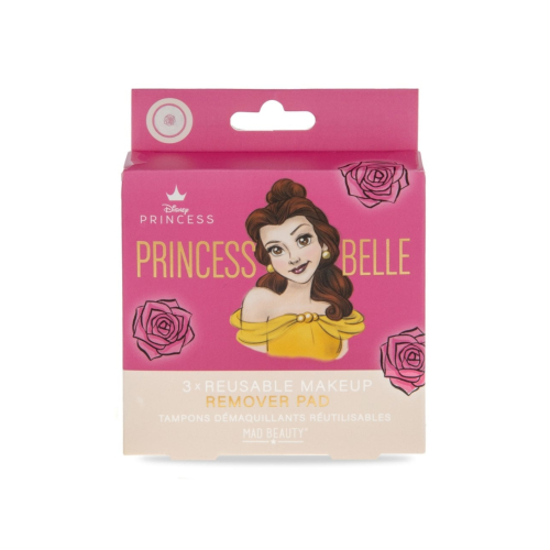 Mad Beauty - *Pure Princess* - 3 wiederverwendbare Make-up-Entferner-Pads - Princess Belle
