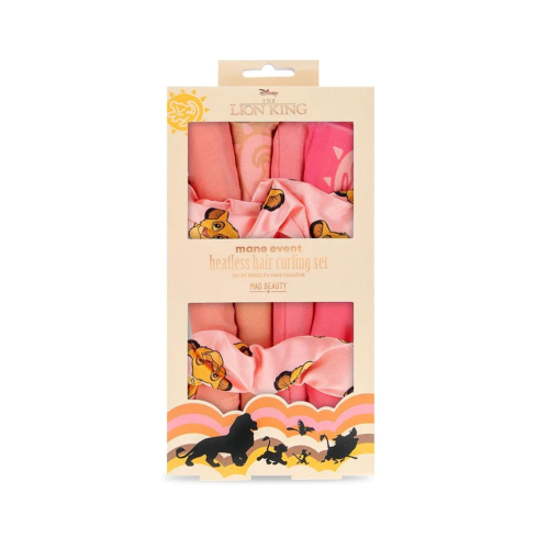 Mad Beauty – *The Lion King* – Hitzefreies Lockenwickler-Set