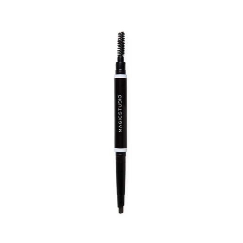 Magic Studio – Automatischer Augenbrauenstift Double Eyebrow - Dark brown