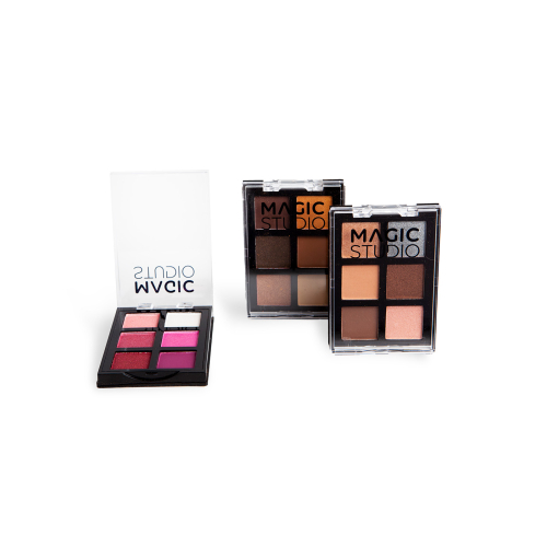 Magic Studio - Mini-Lidschatten-Palette sortiert - 2