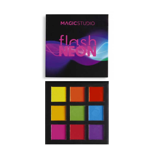 Magic Studio - Mini-Lidschatten-Palette Flash Neon