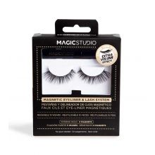 Magic Studio – Magnetische falsche Wimpern + eyeliner - Extra volume effect