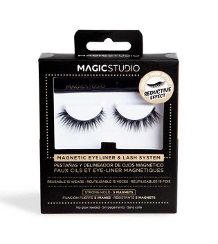 Magic Studio - Magnetische falsche Wimpern + eyeliner - Seductive effect