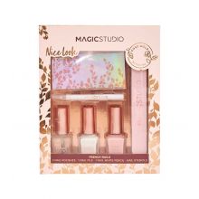 Magic Studio - *Rose Gold* - Maniküre-Set French Nails