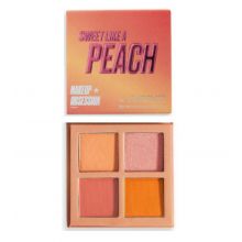 Makeup Obsession - Blush Crush Palette - Sweet as a Peach