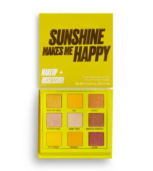 Makeup Obsession - Schattenpalette Sunshine Makes Me Happy
