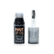 Makeup Revolution - Lippenöl Pout Lip - Midnight Black