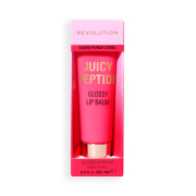 Makeup Revolution - Lipgloss-Balsam Juicy Peptide - Guava Rum Punch Coral