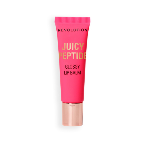 Makeup Revolution - Lipgloss-Balsam Juicy Peptide - Guava Rum Punch Coral