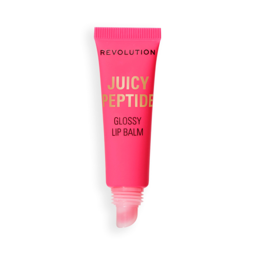 Makeup Revolution - Lipgloss-Balsam Juicy Peptide - Guava Rum Punch Coral