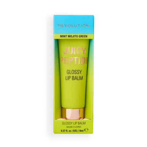 Makeup Revolution - Lipgloss-Balsam Juicy Peptide - Mint Mojito Green