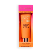 Makeup Revolution - Lipgloss-Balsam Juicy Peptide - Peach Bellini Orange