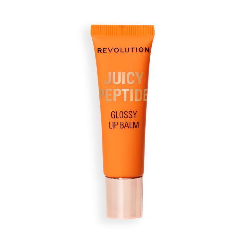 Makeup Revolution - Lipgloss-Balsam Juicy Peptide - Peach Bellini Orange