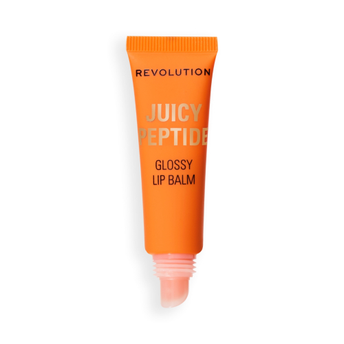 Makeup Revolution - Lipgloss-Balsam Juicy Peptide - Peach Bellini Orange
