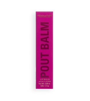 Revolution - Lippenbalsam Pout Balm - Fuchsia shine