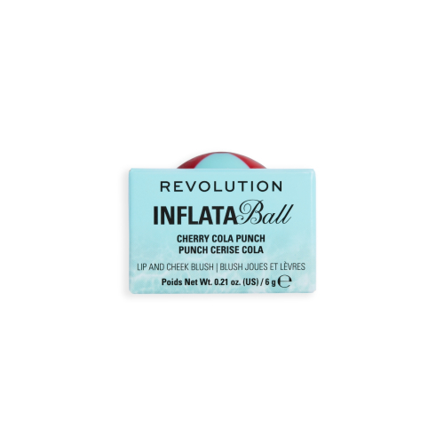 Makeup Revolution - *Poolside* - Lippen- und Wangenbalsam Inflata Ball - Cherry Cola Punch