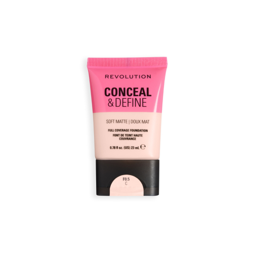 Makeup Revolution - Foundation Conceal & Define Soft Matte - F0.5C