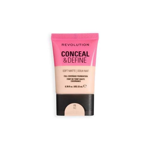 Makeup Revolution - Foundation Conceal & Define Soft Matte - F2NC