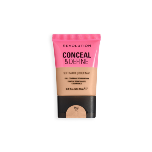 Makeup Revolution - Foundation Conceal & Define Soft Matte - F6.2NC