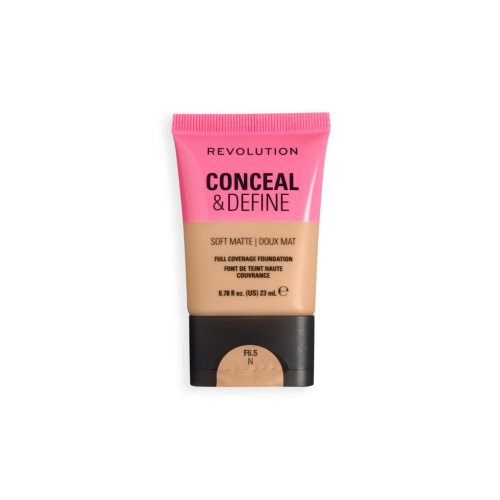 Makeup Revolution - Foundation Conceal & Define Soft Matte - F6.5N