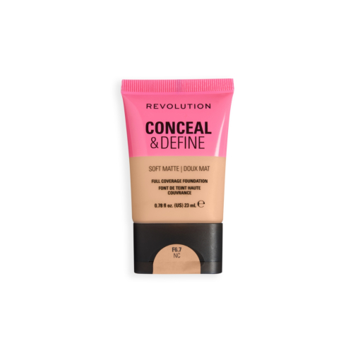 Makeup Revolution - Foundation Conceal & Define Soft Matte - F6.7NC