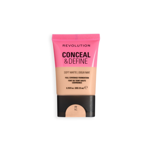 Makeup Revolution - Foundation Conceal & Define Soft Matte - F7NC