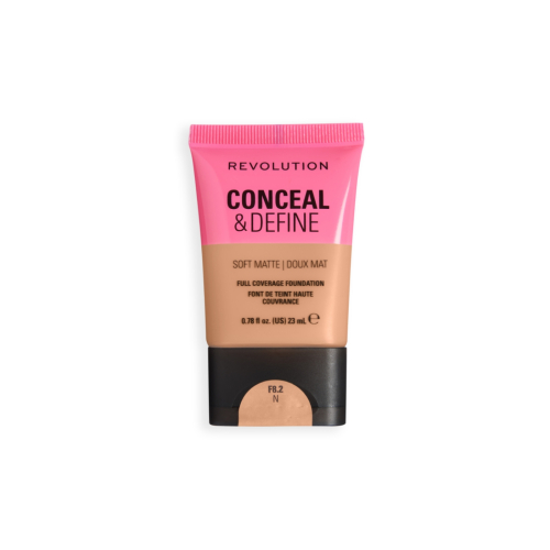 Makeup Revolution - Foundation Conceal & Define Soft Matte - F8.2N
