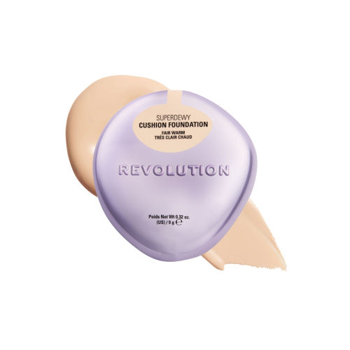 Makeup Revolution - Cushion Foundation Superdewy - Fair Warm