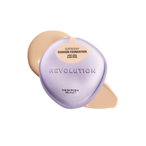 Makeup Revolution - Cushion Foundation Superdewy - Light Cool