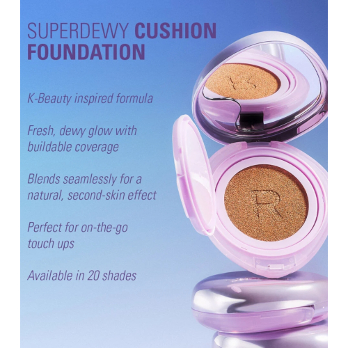 Makeup Revolution - Cushion Foundation Superdewy - Medium Tan Cool
