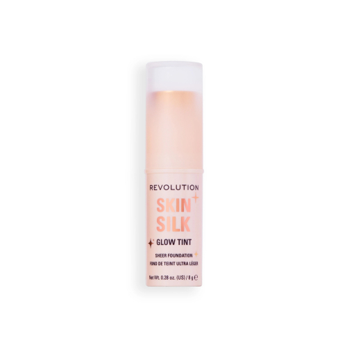 Makeup Revolution - Stick-Make-up-Basis Skin Silk Glow Tint Sheer Foundation - Medium Tan Neutral